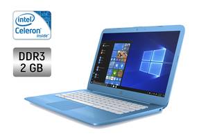 Ноутбук HP Stream / 14' (1366x768) TN / Intel Celeron Processor N2840 (2 ядра по 2.16 - 2.58 GHz) / 2 GB DDR3 / 32 GB...