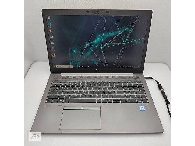 Б/у Ноутбук HP Zbook 15u G5 15.6' 1920x1080| Core i7-8550U| 8 GB RAM| 480 GB SSD| Radeon Pro WX 3100 2GB