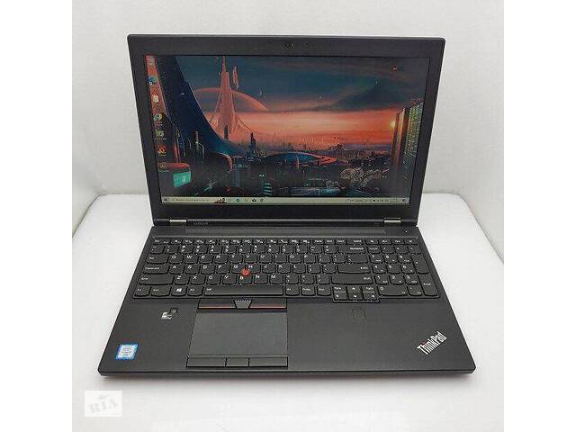 Б/у Ноутбук Б-класс Lenovo ThinkPad P50 15.6' 1920x1080| Core i7-6820HQ| 16 GB RAM| 256 GB SSD| Quadro M1000M