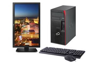 Б/у Комплект ПК: Fujitsu Esprimo P557 MT| i5-6400| 4GB RAM| 500GB HDD| HD 530+LG 24MB37PM| 24' 1920x1080 |