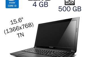 Ноутбук Lenovo B570/ 15.6' (1366x768)/ i3-2310M/ 4GB RAM/ 500GB HDD/ HD 3000