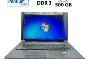 Ноутбук Lenovo B570 / 15.6' (1366x768) TN / Intel Pentium B950 (2 ядра по 2.1 GHz) / 4 GB DDR3 / 500 GB HDD / Intel H...
