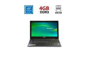 Ноутбук Lenovo G50-30 / 15.6' (1366x768) TN / Intel Celeron N2840 (2 ядра по 2.16 - 2.58 GHz) / 4 GB DDR3 / 500 GB HD...