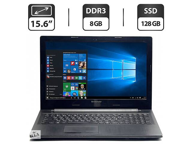 Ноутбук Lenovo G50-70 / 15.6' (1366x768) TN / Intel Core i3-4030U (2 (4) ядра по 1.9 GHz) / 8 GB DDR3 / 128 GB SSD /...