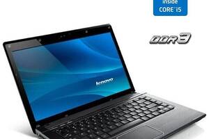 Ноутбук Lenovo G560 / 15.6' (1366x768) TN / Intel Core i5-520M (2 (4) ядра по 2.4 - 2.93 GHz) / 4 GB DDR3 / 128 GB SS...