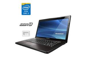 Ноутбук Lenovo G570 / 15.6' (1366x768) TN / Intel Core i3-2350M (2 (4) ядра по 2.3 GHz) / 4 GB DDR3 / 120 GB SSD / In...