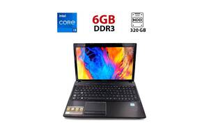 Ноутбук Lenovo G580 / 15.6' (1366x768) TN / Intel Core i3-3110M (2 (4) ядра по 2.4 GHz) / 6 GB DDR3 / 320 GB HDD / In...