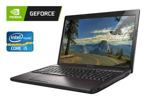 Ноутбук Lenovo G580 / 15.6' (1366x768) TN / Intel Core i5-3230M (2 (4) ядра по 2.6 - 3.2 GHz) / 8 GB DDR3 / 128 GB SS...