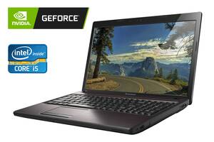 Ноутбук Lenovo G580 / 15.6' (1366x768) TN / Intel Core i5-3230M (2 (4) ядра по 2.6 - 3.2 GHz) / 8 GB DDR3 / 128 GB SS...