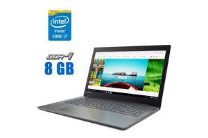 Ноутбук Lenovo IdeaPad 320-15IKB / 15.6' (1920x1080) TN / Intel Core i7-7500U (2 (4) ядра по 2.7 - 3.5 GHz) / 8 GB DD...