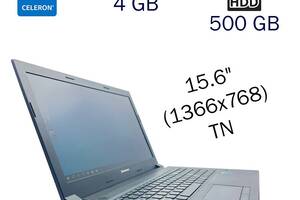 Ноутбук Lenovo IdeaPad B50-30/15.6' (1366x768)/Celeron N2840/4GB RAM/500GB HDD/HD Atom Z3700