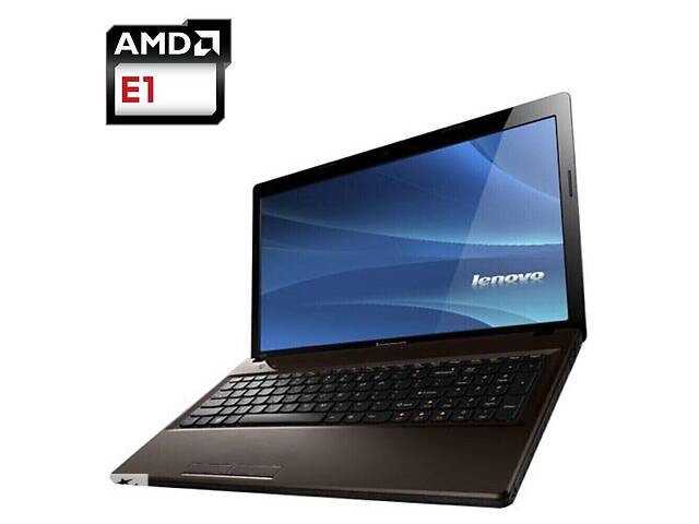 Ноутбук Lenovo Ideapad G585 / 15.6' (1366x768) TN / AMD E1-1200 (2 ядра по 1.4 GHz) / 4 GB DDR3 / 320 GB HDD / AMD Ra...