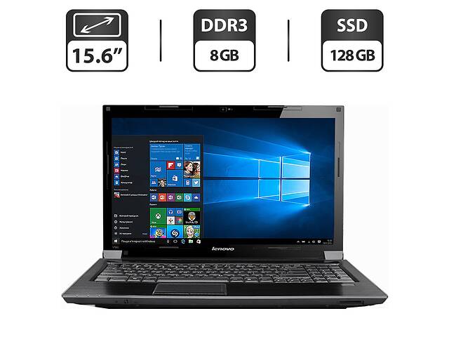 Ноутбук Lenovo IdeaPad V560 / 15.6' (1366x768) TN / Intel Core i5-480M (2 (4) ядра по 2.66 - 2.93 GHz) / 8 GB DDR3 /...