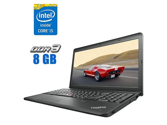 Ноутбук Lenovo ThinkPad E531 / 15.6' (1366x768) TN / Intel Core i5-3230M (2 (4) ядра по 2.6 - 3.2 GHz) / 8 GB DDR3 /...