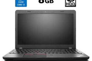 Ноутбук Lenovo ThinkPad E550/ 15.6' (1366x768)/ i3-4005U/ 8GB RAM/ 500GB HDD/ HD 4400