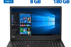 Ноутбук Lenovo ThinkPad E580 / 15.6' (1366x768) TN / Intel Core i5-7200U (2 (4) ядра по 2.5 - 3.1 GHz) / 8 GB DDR4 /...