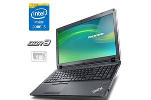 Ноутбук Lenovo ThinkPad Edge E520/ 15.6' (1366x768)/ i5-2410M/ 4GB RAM/ 240GB SSD/ Radeon HD 6630M 2GB/ Без АКБ