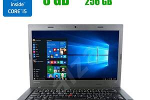 Ноутбук Lenovo ThinkPad L470 / 14' (1920x1080) IPS / Intel Core i5-7200U (2 (4) ядра по 2.5 - 3.1 GHz) / 8 GB DDR4 /...