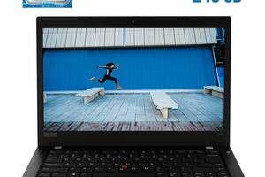 Ноутбук Lenovo ThinkPad L490 / 14' (1920x1080) IPS / Intel Core i5-8265U (4 (8) ядра по 1.6 - 3.9 GHz) / 8 GB DDR4 /...