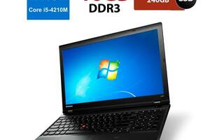 Ноутбук Lenovo ThinkPad L540 / 15.6' (1366x768) TN / Intel Core i5-4210M (2 (4) ядра по 2.6 - 3.2 GHz) / 6 GB DDR3 /...