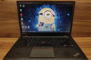 Б/у Ультрабук Lenovo ThinkPad T450s 14' 1600x900| Core i5-5300U| 8 GB RAM| 240 GB SSD| HD 5500