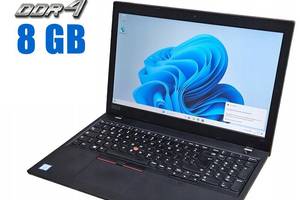 Ноутбук Lenovo ThinkPad L590 / 15.6' (1366x768) TN / Intel Core i3-8145U (2 (4) ядра по 2.1 - 3.9 GHz) / 8 GB DDR4 /...