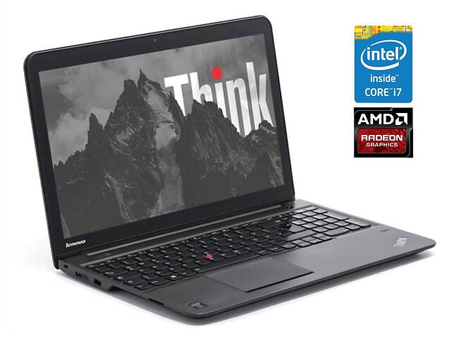 Ноутбук Lenovo ThinkPad S540 / 15.6' (1920x1080) TN / Intel Core i7-4510U (2 (4) ядра по 2.0 - 3.1 GHz) / 8 GB DDR3 /...