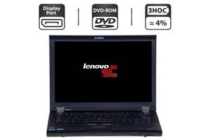 Ноутбук Lenovo ThinkPad T410 / 14' (1440x900) TN / Intel Core i5-520M (2 (4) ядра по 2.4 - 2.93 GHz) / 4 GB DDR3 / 50...