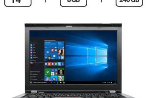 Ноутбук Lenovo ThinkPad T430 / 14' (1600x900) TN / Intel Core i7-3520M (2 (4) ядра по 2.9 - 3.6 GHz) / 8 GB DDR3 / 24...