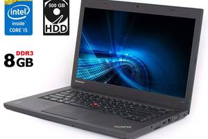 Ноутбук Lenovo ThinkPad T440/ 14' (1366x768)/ i5-4300U/ 8GB RAM/ 500GB HDD/ HD 4400