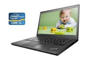 Ноутбук Lenovo ThinkPad T440p / 14' (1600x900) TN / Intel Core i5-4300M (2 (4) ядра по 2.6 - 3.3 GHz) / 8 GB DDR3 / 1...