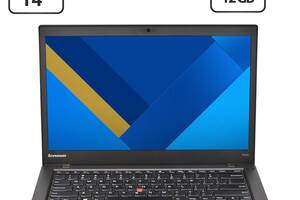 Ноутбук Lenovo ThinkPad T440s / 14' (1600x900) TN / Intel Core i7-4600U (2 (4) ядра по 2.1 - 3.3 GHz) / 12 GB DDR3 /...