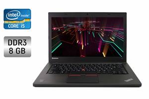 Ноутбук Lenovo ThinkPad T450 / 14' (1600x900) TN / Intel Core i5-5200U (2 (4) ядра по 2.2 - 2.7 GHz) / 8 GB DDR3 / 24...