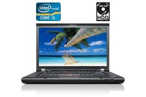 Ноутбук Lenovo ThinkPad T520 / 15.6' (1366x768) TN / Intel Core i5-2520M (2 (4) ядра по 2.5 - 3.2 GHz) / 4 GB DDR3 /...