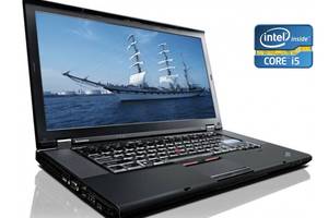 Ноутбук Lenovo ThinkPad T520 / 15.6' (1366x768) TN / Intel Core i5-2450M (2 (4) ядра по 2.5 - 3.1 GHz) / 8 GB DDR3 /...