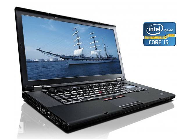 Ноутбук Lenovo ThinkPad T520 / 15.6' (1366x768) TN / Intel Core i5-2450M (2 (4) ядра по 2.5 - 3.1 GHz) / 8 GB DDR3 /...