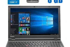 Ноутбук Lenovo ThinkPad T540p / 15.6' (1920x1080) TN / Intel Core i7-4810MQ (4 (8) ядра по 2.8 - 3.8 GHz) / 8 GB DDR3...