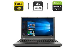 Ноутбук Lenovo ThinkPad T540p / 15.6' (1920x1080) TN / Intel Core i7-4600M (2 (4) ядра по 2.9 - 3.6 GHz) / 16 GB DDR3...