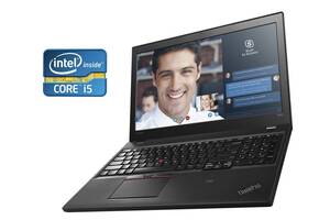 Ноутбук Lenovo ThinkPad T560/15.6' (1920x1080) IPS/i5-6200U/16GB RAM/256GB SSD/HD 520