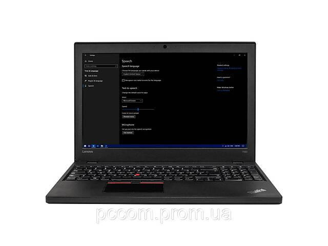 Ноутбук Lenovo ThinkPad T560 15.6' 3K Intel Core i5 6300U 8GB RAM 256GB SSD
