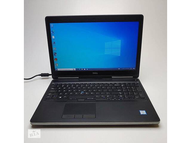 Б/у Ноутбук Dell Precision 7520 15.6' 1920x1080| Xeon E3-1505M v6| 32 GB RAM| 512 GB SSD| Quadro M2200 4GB