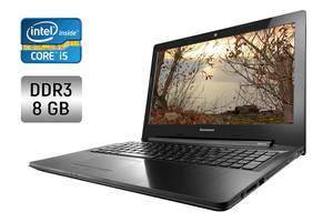 Ноутбук Lenovo Z50 / 15.6' (1920x1080) TN / Intel Core i5-4210U (2 (4) ядра по 1.7 - 2.7 GHz) / 8 GB DDR3 / 170 GB SS...