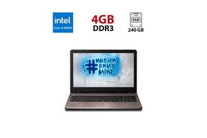 Ноутбук Medion Akoya E6415 / 15.6' (1366x768) TN / Intel Core i3-5005U (2 (4) ядра по 2.0 GHz) / 4 GB DDR3 / 240 GB S...