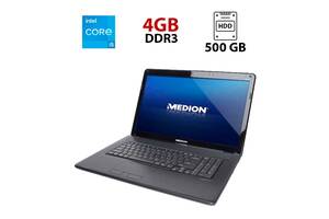 Ноутбук Medion Akoya E7214 / 17.3' (1600x900) TN / Intel Core i5-430M (2 (4) ядра по 2.26 - 2.53 GHz) / 4 GB DDR3 / 5...