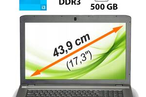 Ноутбук Medion Akoya E7227 / 17.3' (1600x900) TN / Intel Core i3-4100M (2 (4) ядра по 2.5 GHz) / 4 GB DDR3 / 500 GB H...