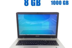 Ноутбук Medion Akoya E7424 / 17.3' (1600x900) TN / Intel Core i3-7100U (2 (4) ядра по 2.4 GHz) / 8 GB DDR3 / 256 GB S...