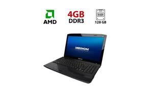 Ноутбук Medion E6315 / 15.6' (1366x768) TN / AMD E-450 (2 ядра по 1.65 GHz) / 4 GB DDR3 / 128 GB SSD / AMD Radeon HD...