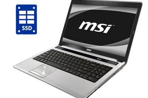 Ноутбук MSI CR640 / 15.6' (1366x768) TN / Intel Core i3-2330M (2 (4) ядра по 2.2 GHz) / 8 GB DDR3 / 240 GB SSD / Inte...