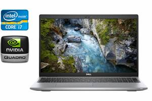 Ноутбук рабочая станция Б-класс Dell Precision 3560 / 15.6' (1920x1080) IPS / Intel Core i7-1185G7 (4 (8) ядра по 3.0...