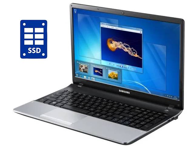 Ноутбук Samsung 300E / 15.6' (1366x768) TN / Intel Core i3-2350M (2 (4) ядра по 2.3 GHz) / 8 GB DDR3 / 240 GB SSD / I...